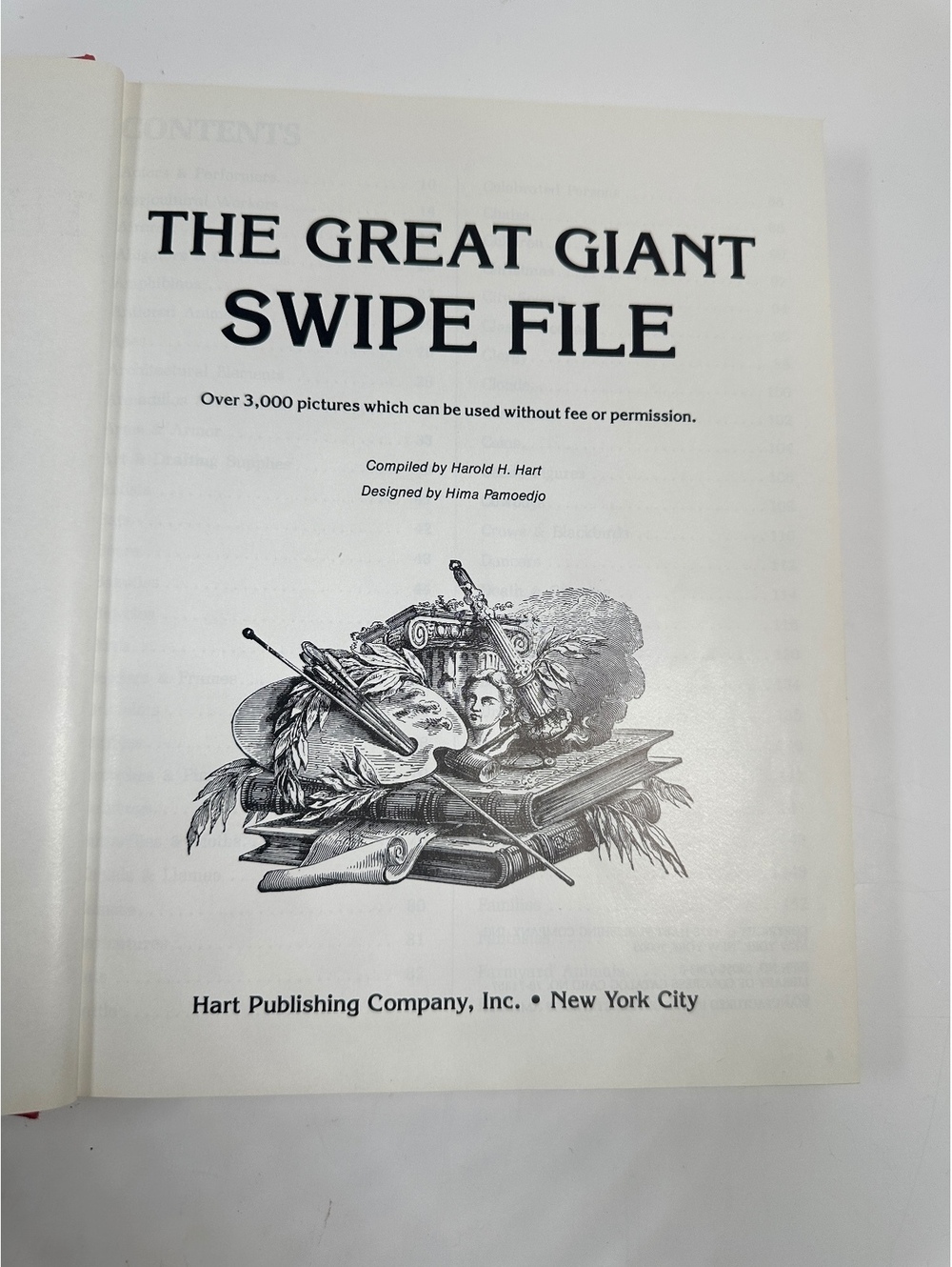 The Illustrators Handbook Great Giant Swipe File 3000 Copyright Free Pictures